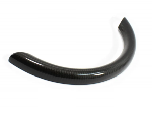 Mercedes Benz SLK Steering Wheel Trim - Carbon Fiber - Upper Cover - R172 